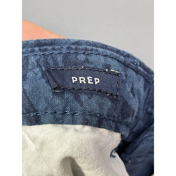 American Eagle Shorts Men 32 Blue Chino Classic Flat Front Cotton Casual Floral - Picture 4 of 7